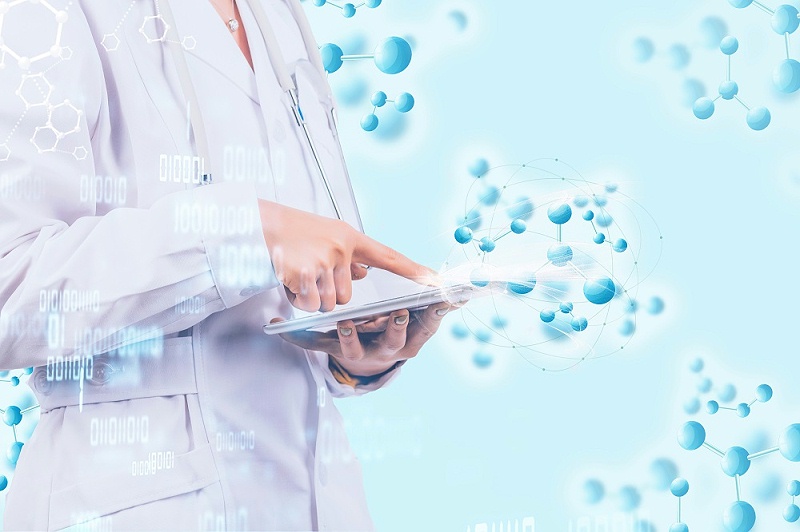 千庫網_醫(yī)學研究醫(yī)術研究分子結構醫(yī)學海報_攝影圖編號85069